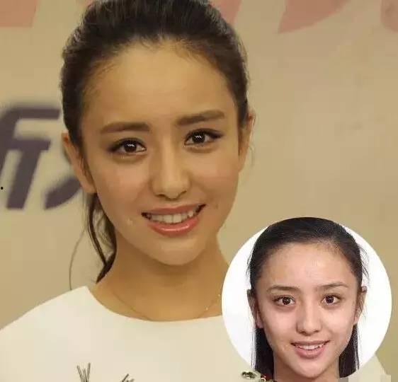 各明星网红素颜,真实与滤镜下的美丽对比